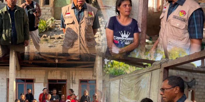 Wagub NTT-Johni Asadoma-Menembus Luka-Gempa Golo Worok-Pastikan Warga-Tak Sendiri
