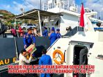 Polairud Polda NTT-Salurkan Bantuan Gempa-Pulau Papagarang dan Rinca-Logistik Diangkut-KPC XXII-2007