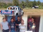 Polres Ende-Terisolasi Gegara Gempa- Salurkan Bansos-Desa Nila dan Kekasewa-Helikopter Polri