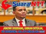 Jokowi Diserang-Gibran Ditekan-PSI Dibendung