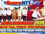 Pemkot Kupang-APBD Perubahan 2026-Ketuk Palu