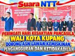 Wali Kota Kupang-Dorong ASN-Lawan Kemiskinan-Pengangguran-Ketidakadilan