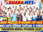Wali Kota Kupang-Tantang 31 Kenshi-Tunjukkan Mental-Petarung Sejati