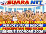 Pemkot Kupang-Dorong-Percepatan Verifikasi-Sensus Ekonomi 2026