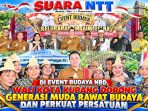 Wali Kota Kupang-Dorong-Generasi Muda-Rawat Budaya-Perkuat Persatuan-Event Budaya NBD