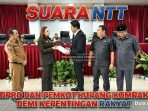 DPRD dan Pemkot Kupang-Kompak-Demi Kepentingan Rakyat