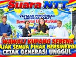 Wawali Kupang Serena-Ajak Semua Pihak-Bersinergi-Cetak Generasi Unggul
